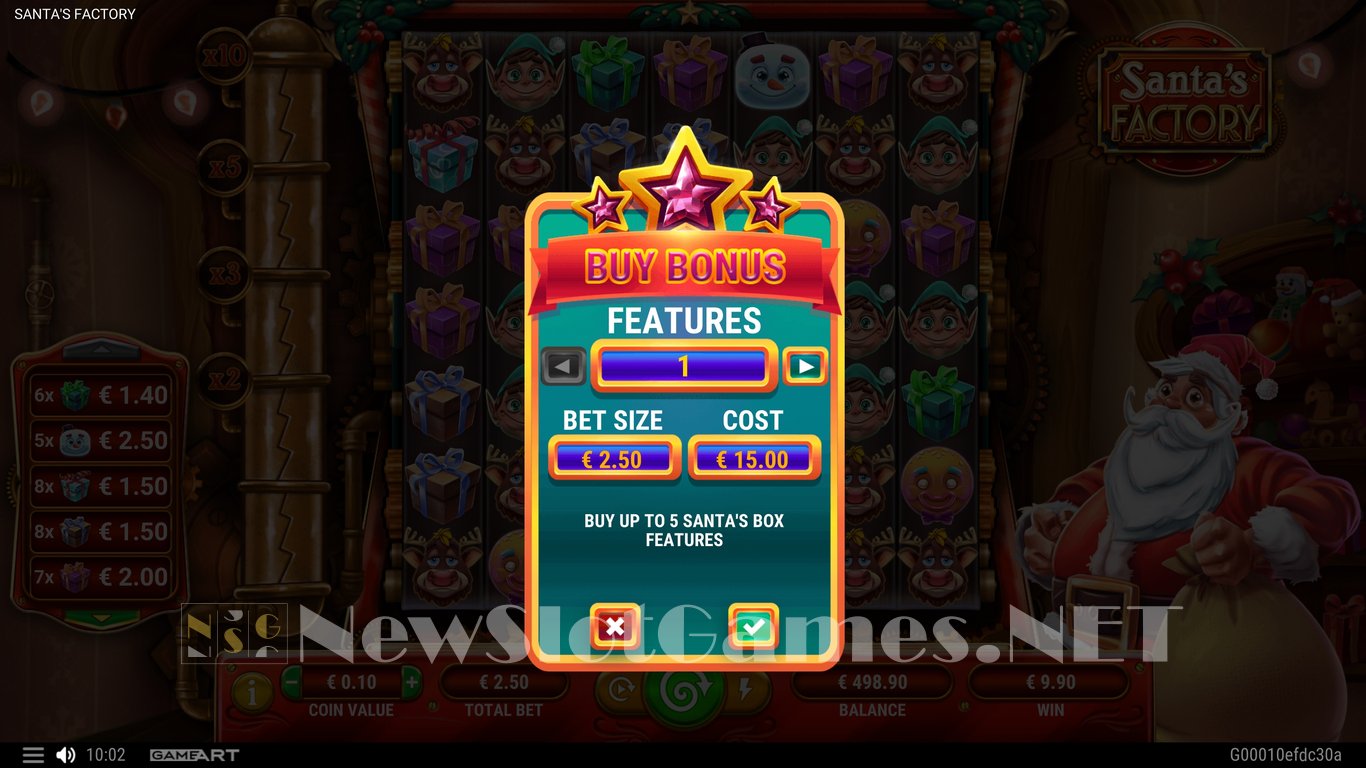 Santa’s Factory Slot Slot Image in Demo - pic. 15