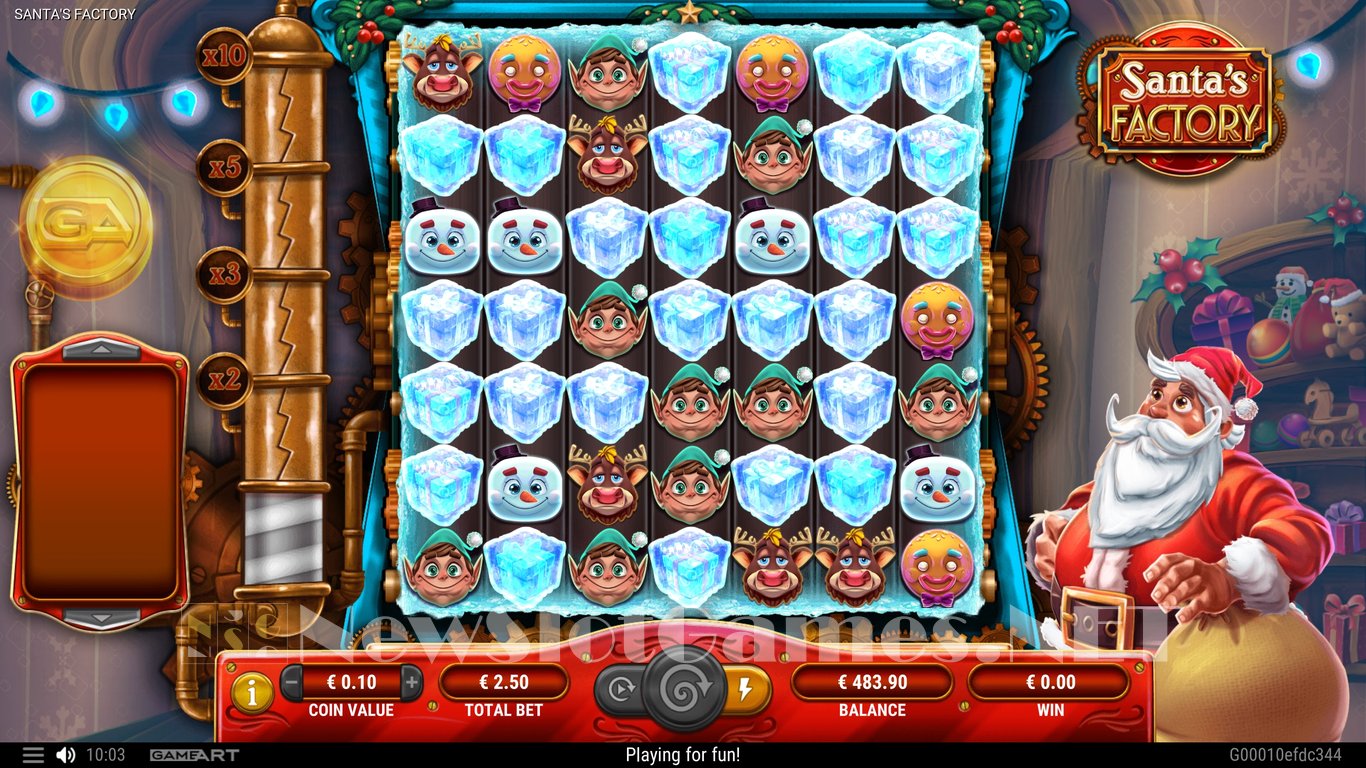 Santa’s Factory Slot Slot Image in Demo - pic. 17