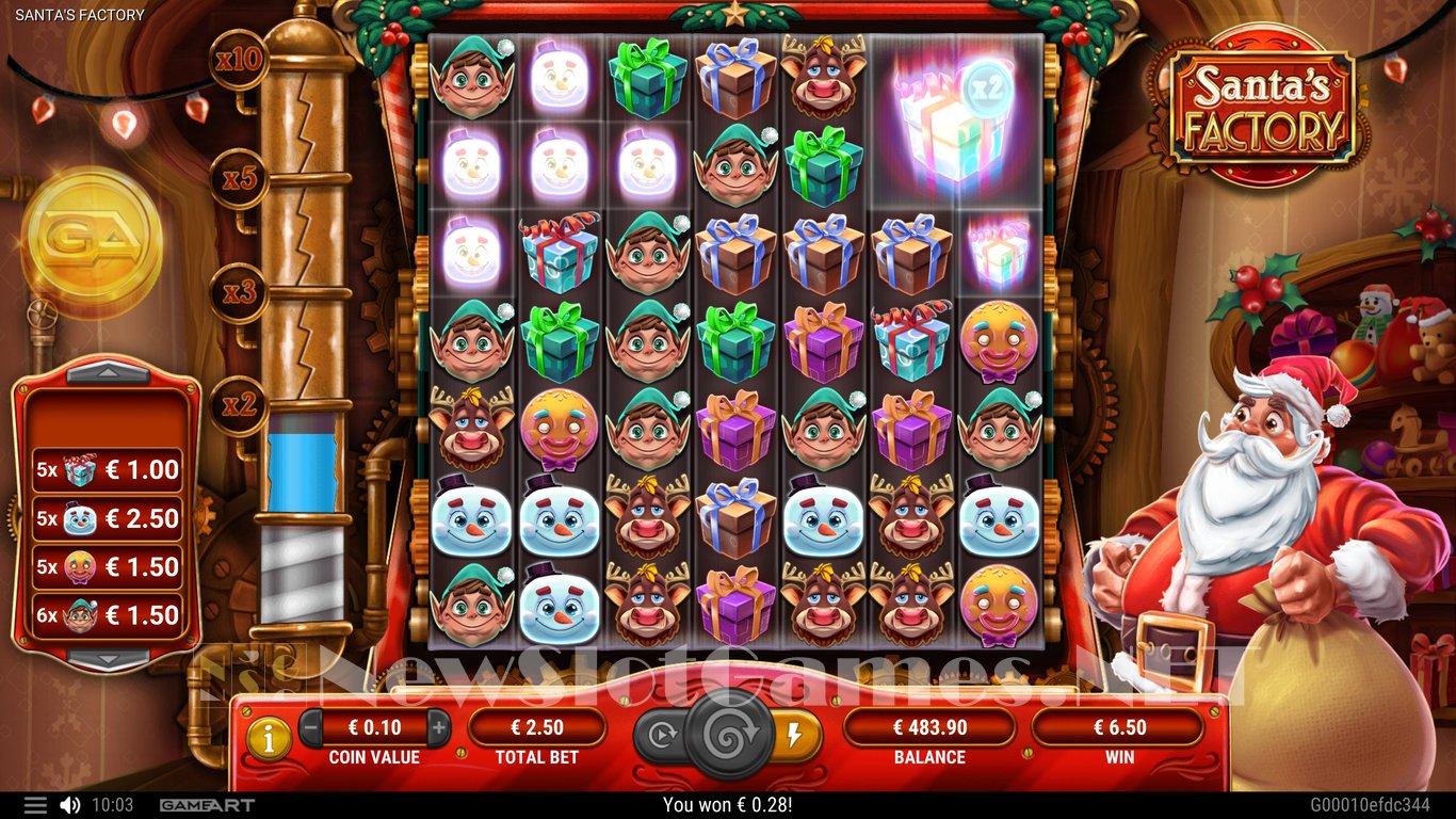 Santa’s Factory Slot Slot Image in Demo - pic. 18