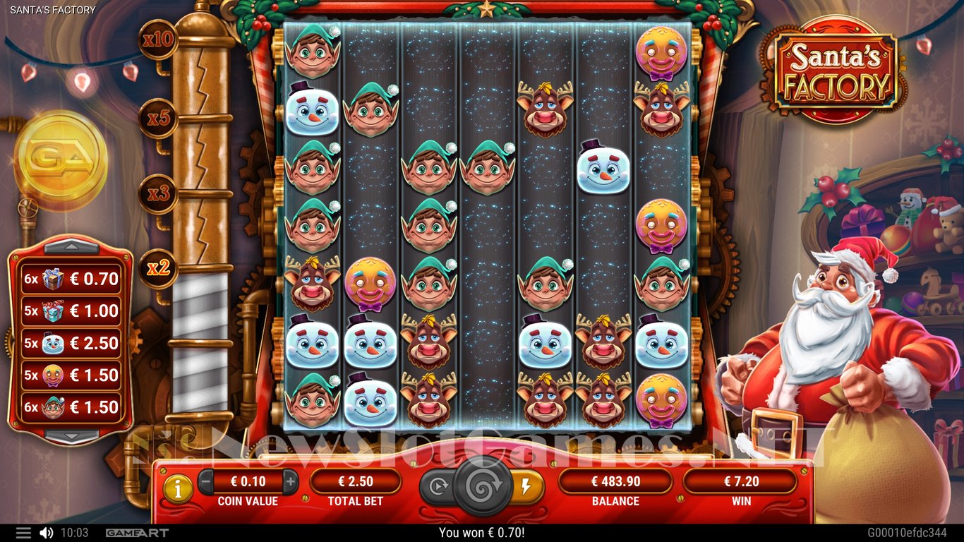 Santa’s Factory Slot Slot Image in Demo - pic. 19