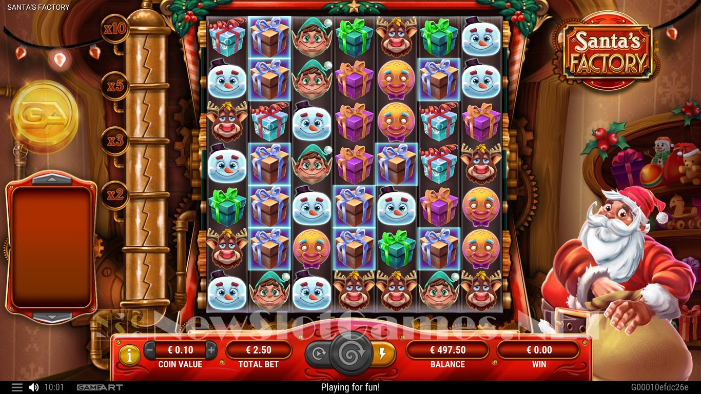 Santa’s Factory Slot Slot Image in Demo - pic. 2