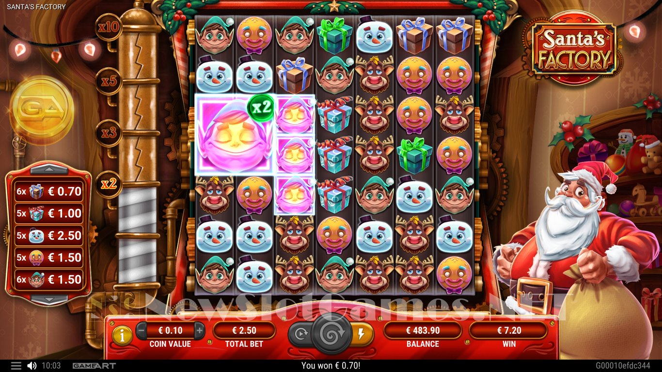 Santa’s Factory Slot Slot Image in Demo - pic. 20