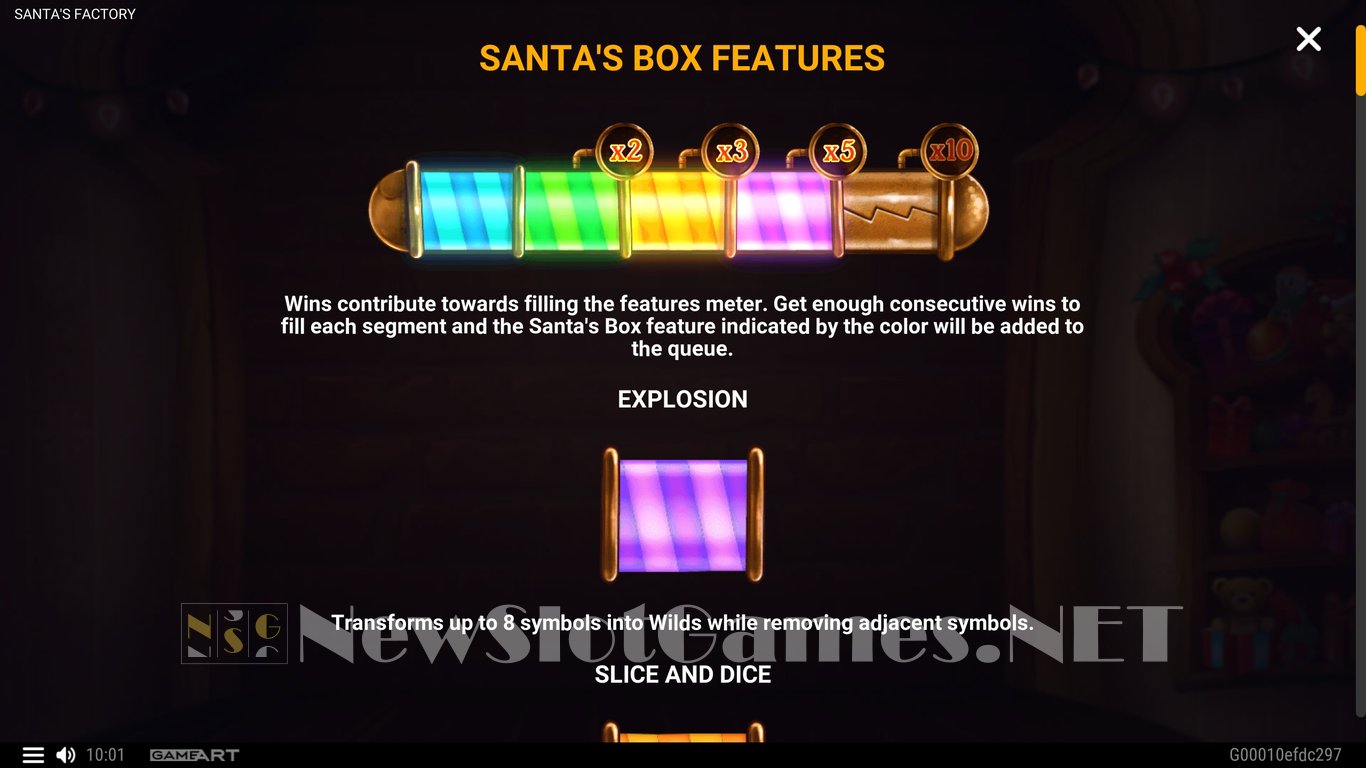 Santa’s Factory Slot Slot Image in Demo - pic. 5