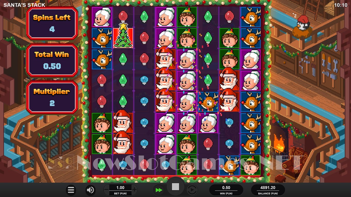 Santas Stack Slot Slot Image in Demo - pic. 10
