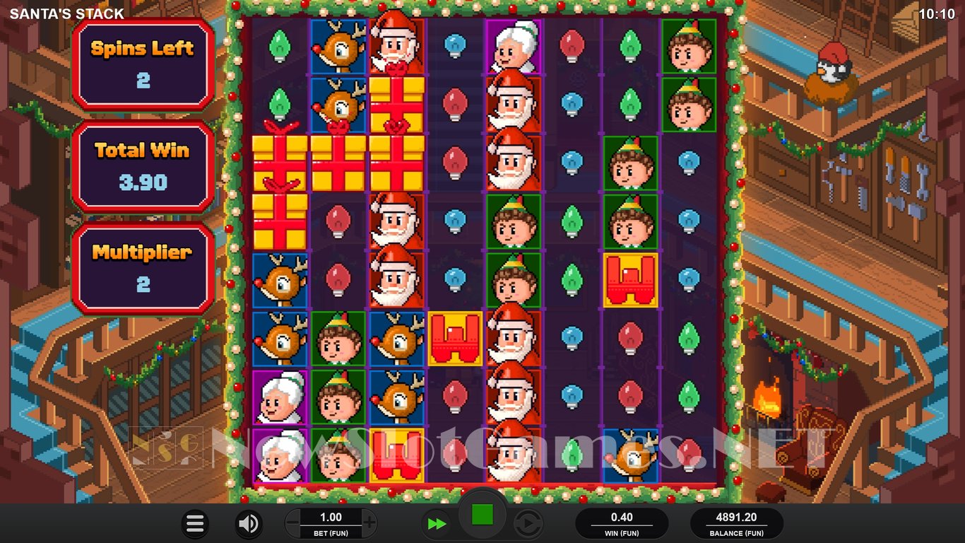 Santas Stack Slot Slot Image in Demo - pic. 11