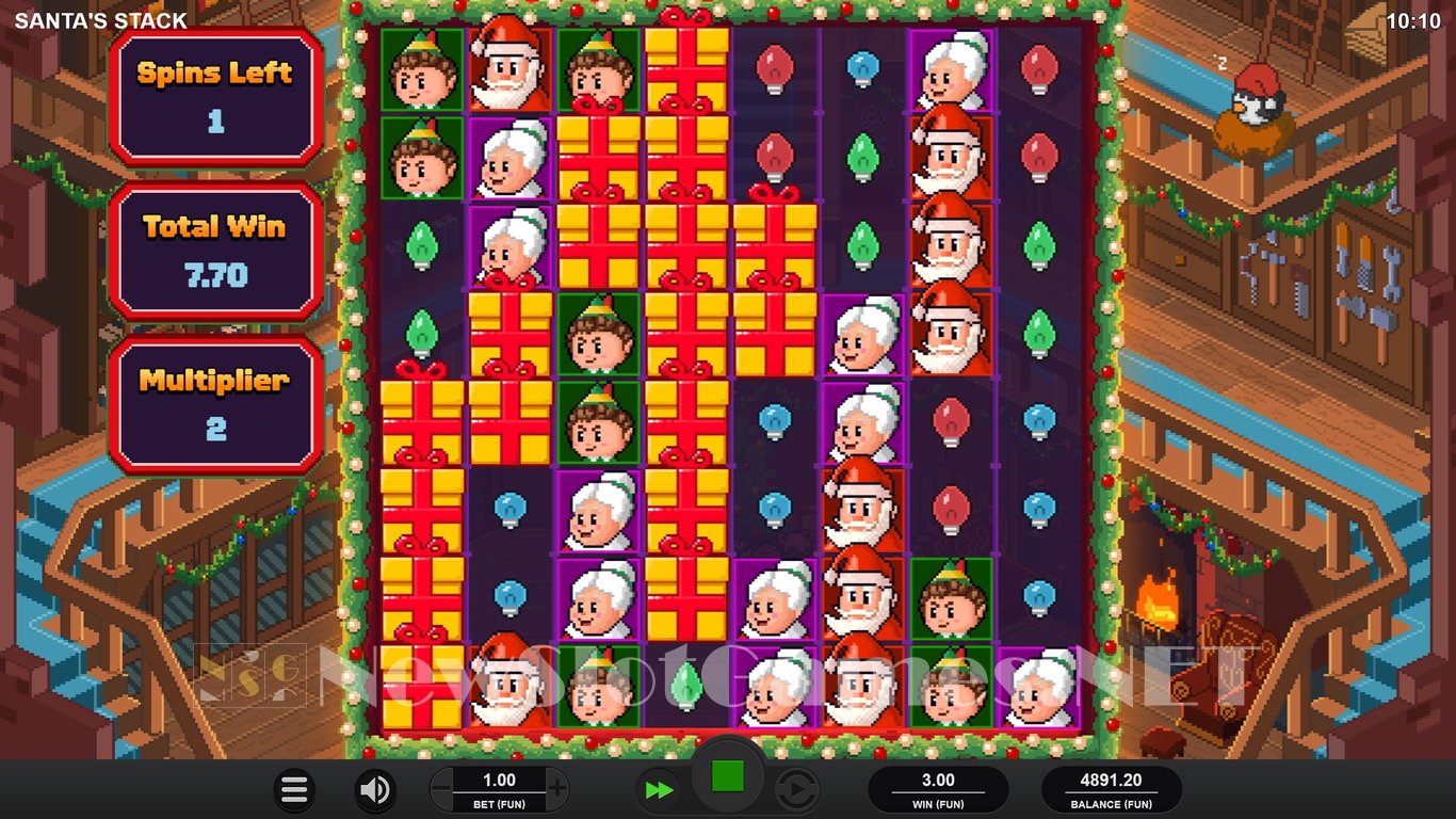 Santas Stack Slot Slot Image in Demo - pic. 13