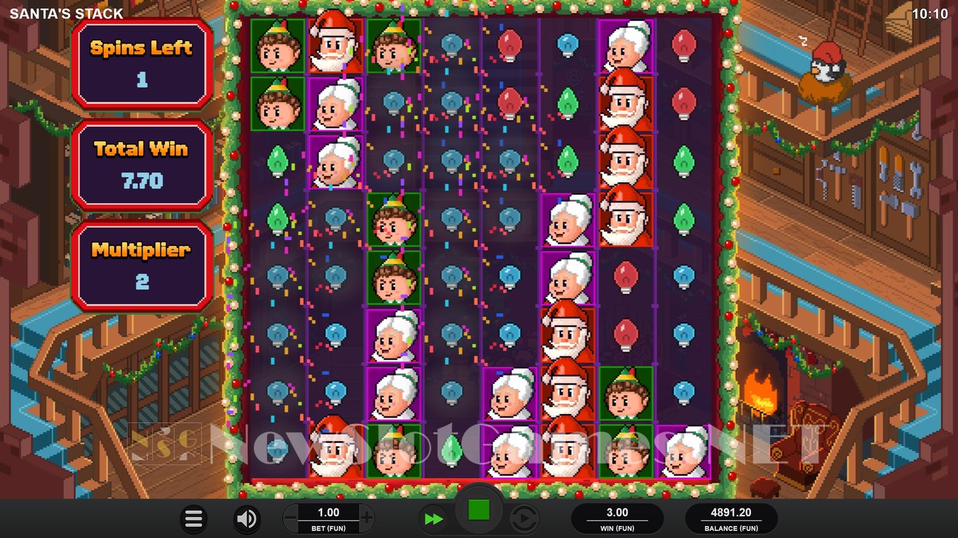 Santas Stack Slot Slot Image in Demo - pic. 14