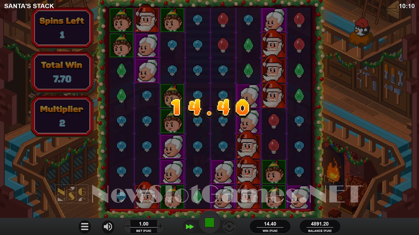 Santas Stack Slot Slot Image in Demo - pic. 15