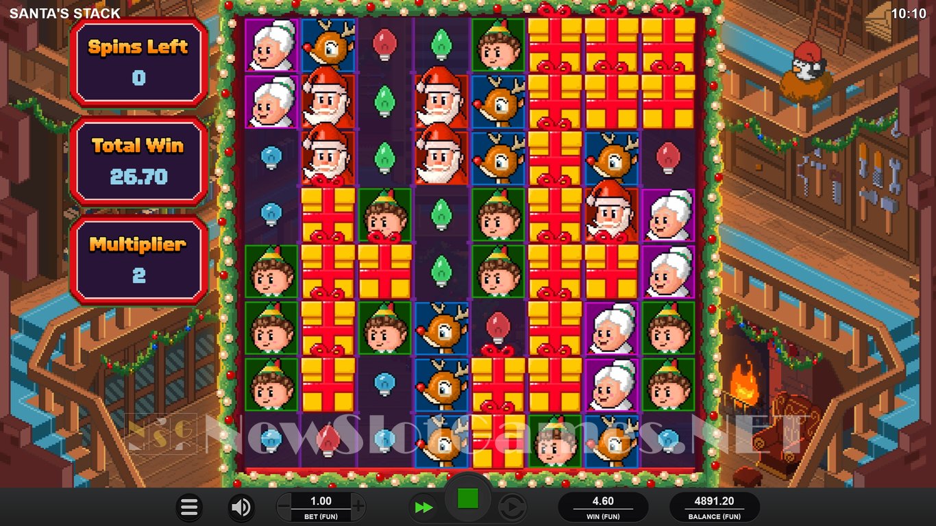 Santas Stack Slot Slot Image in Demo - pic. 16