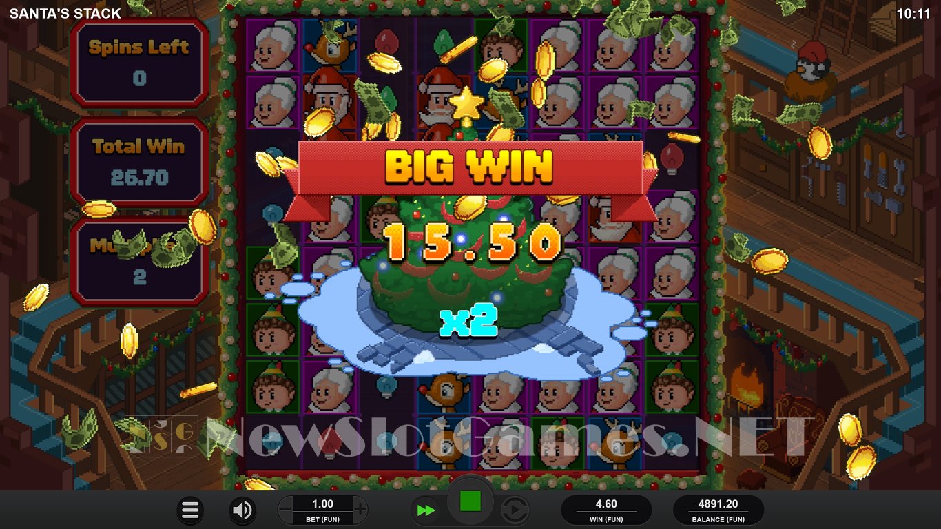 Santas Stack Slot Slot Image in Demo - pic. 18