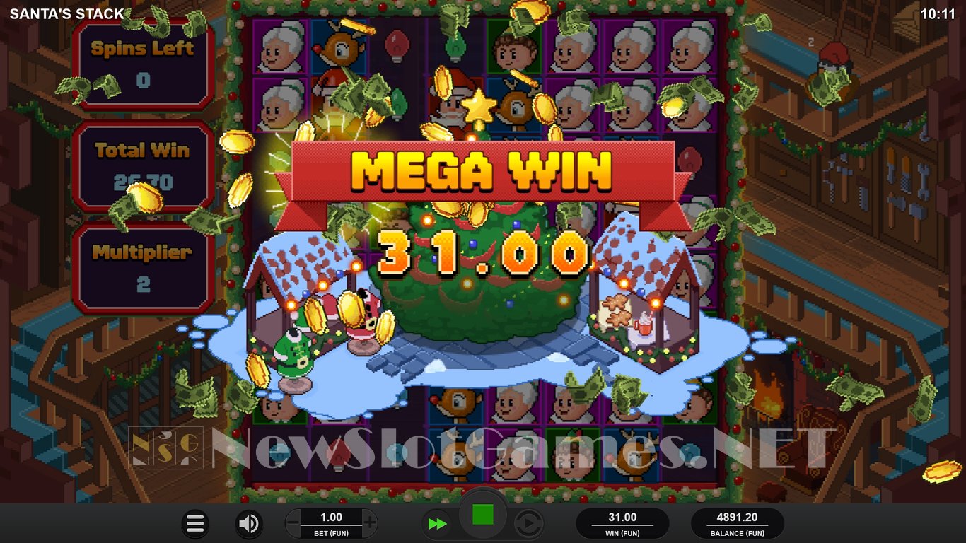 Santas Stack Slot Slot Image in Demo - pic. 19