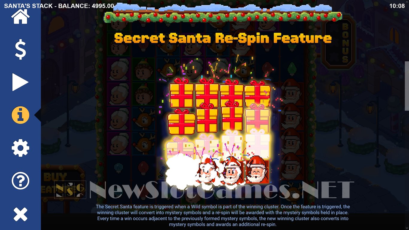 Santas Stack Slot Slot Image in Demo - pic. 4