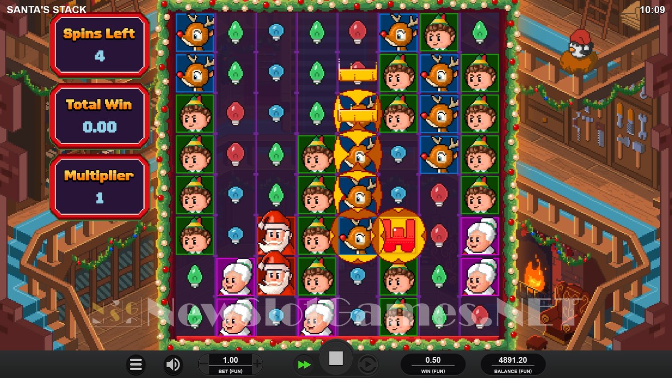 Santas Stack Slot Slot Image in Demo - pic. 9