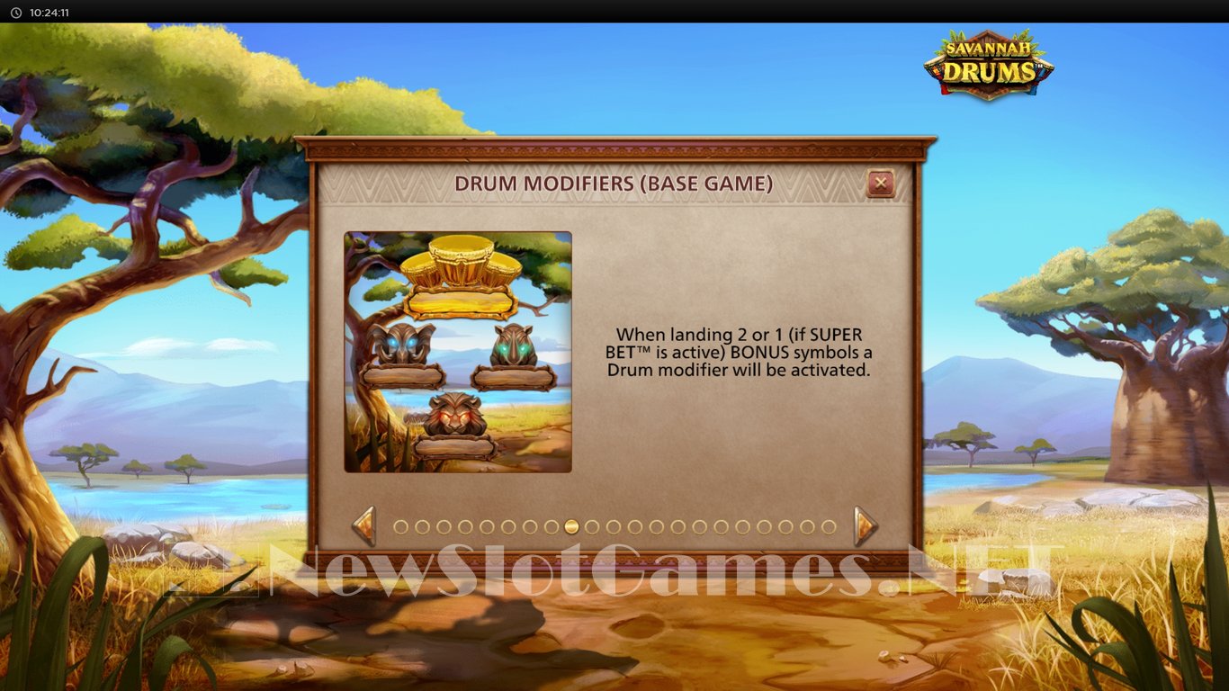 Savannah Drums Slot Slot Image in Demo - pic. 11