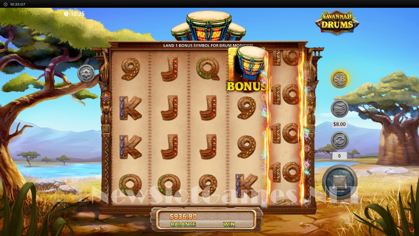 Savannah Drums Slot Slot Image in Demo - pic. 13
