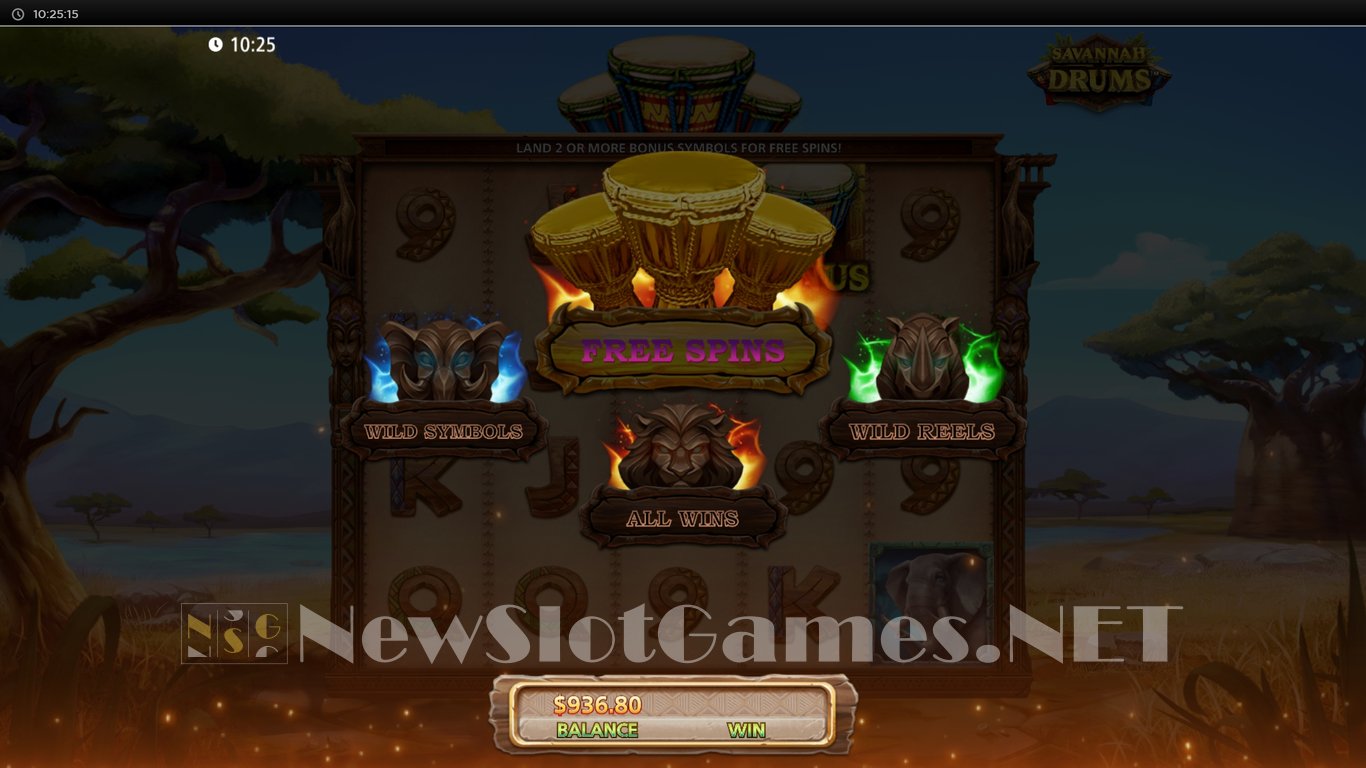Savannah Drums Slot Slot Image in Demo - pic. 14