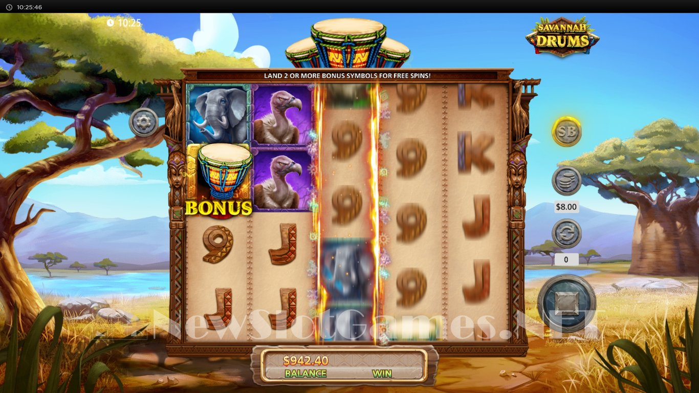 Savannah Drums Slot Slot Image in Demo - pic. 16