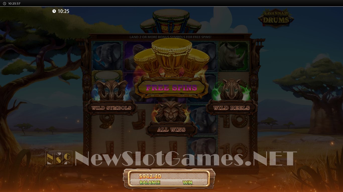 Savannah Drums Slot Slot Image in Demo - pic. 17