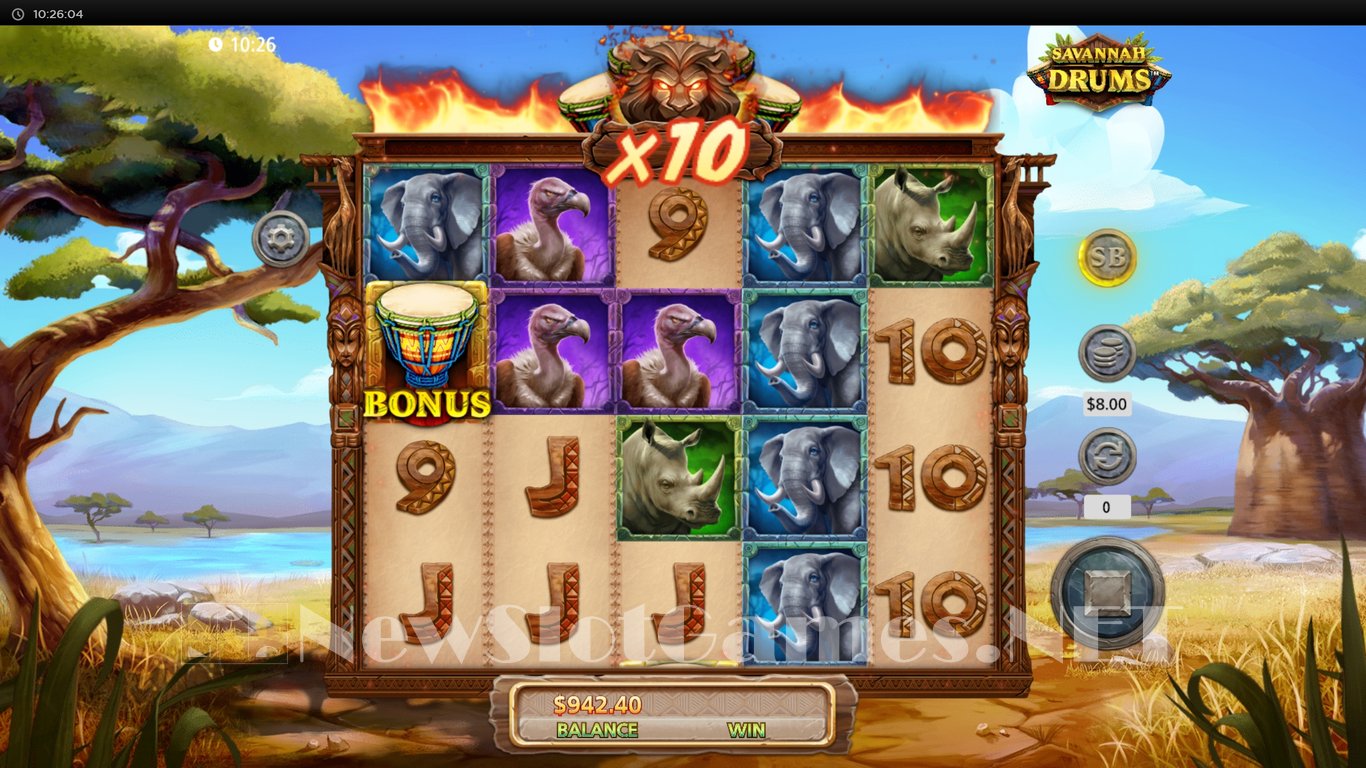 Savannah Drums Slot Slot Image in Demo - pic. 18