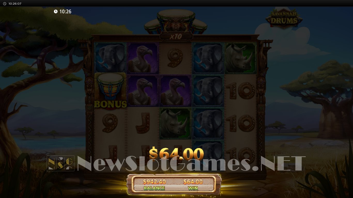 Savannah Drums Slot Slot Image in Demo - pic. 19