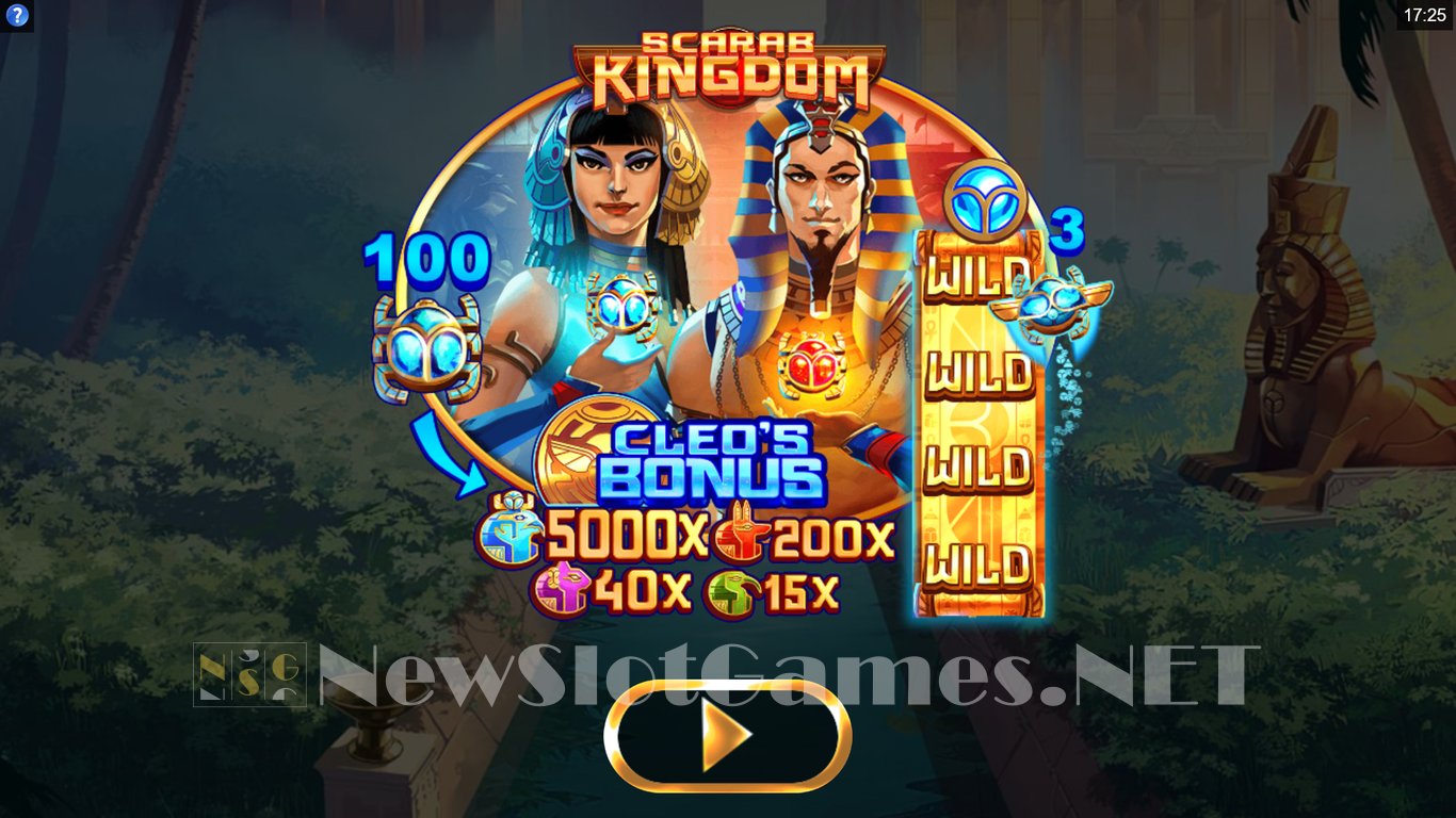 Scarab Kingdom Slot Demo Image