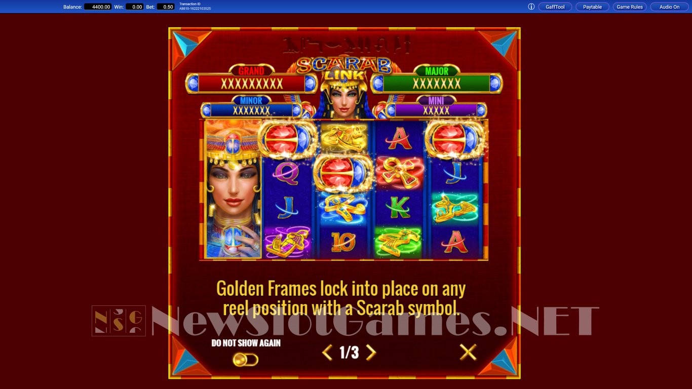 Scarab Link Slot Demo Image