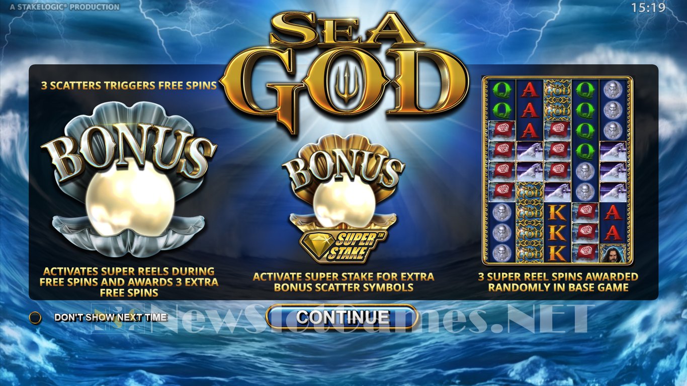 Sea God Slot Demo Image