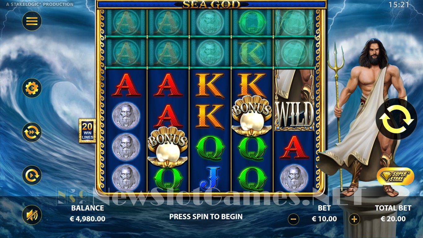 Sea God Slot Slot Image in Demo - pic. 2