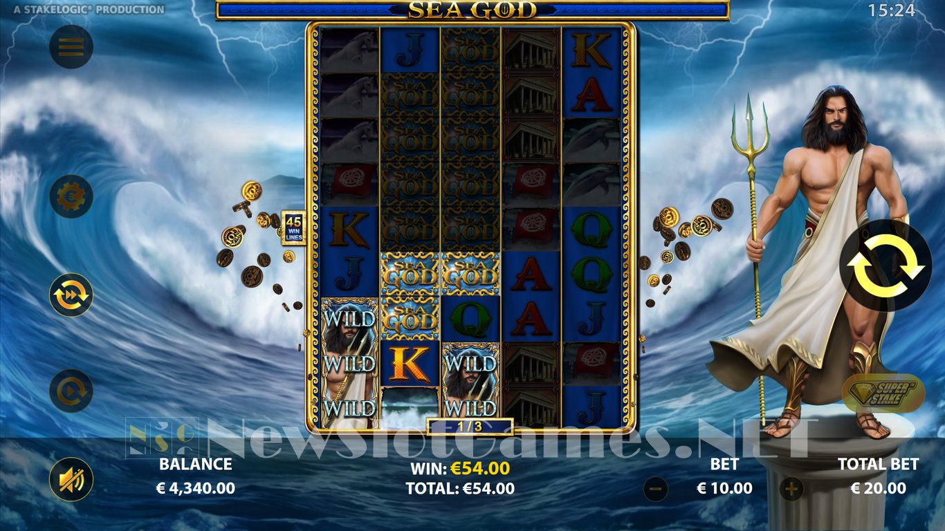 Sea God Slot Slot Image in Demo - pic. 3