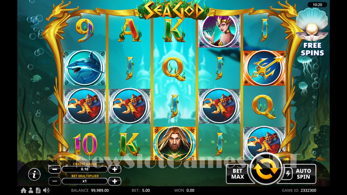 Sea God Slot Slot Image in Demo - pic. 3