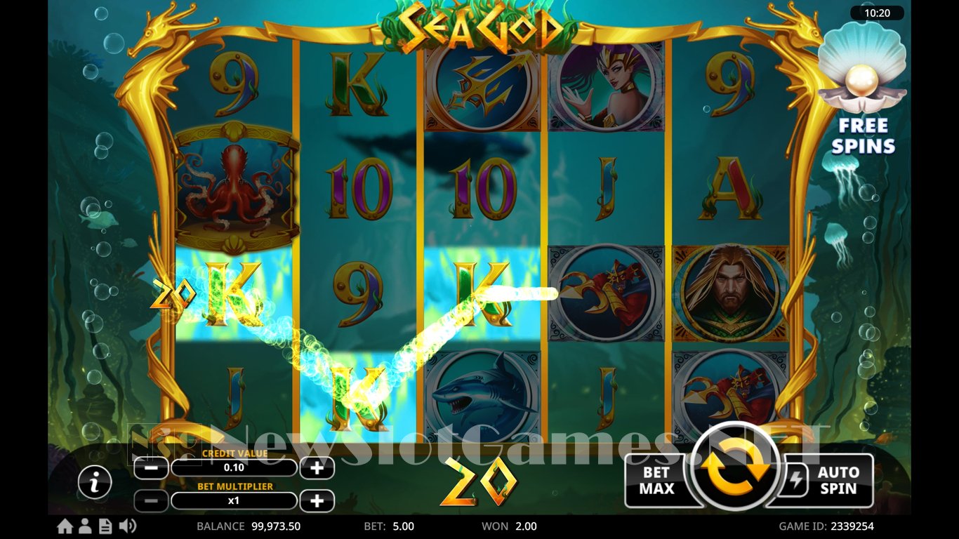 Sea God Slot Slot Image in Demo - pic. 9