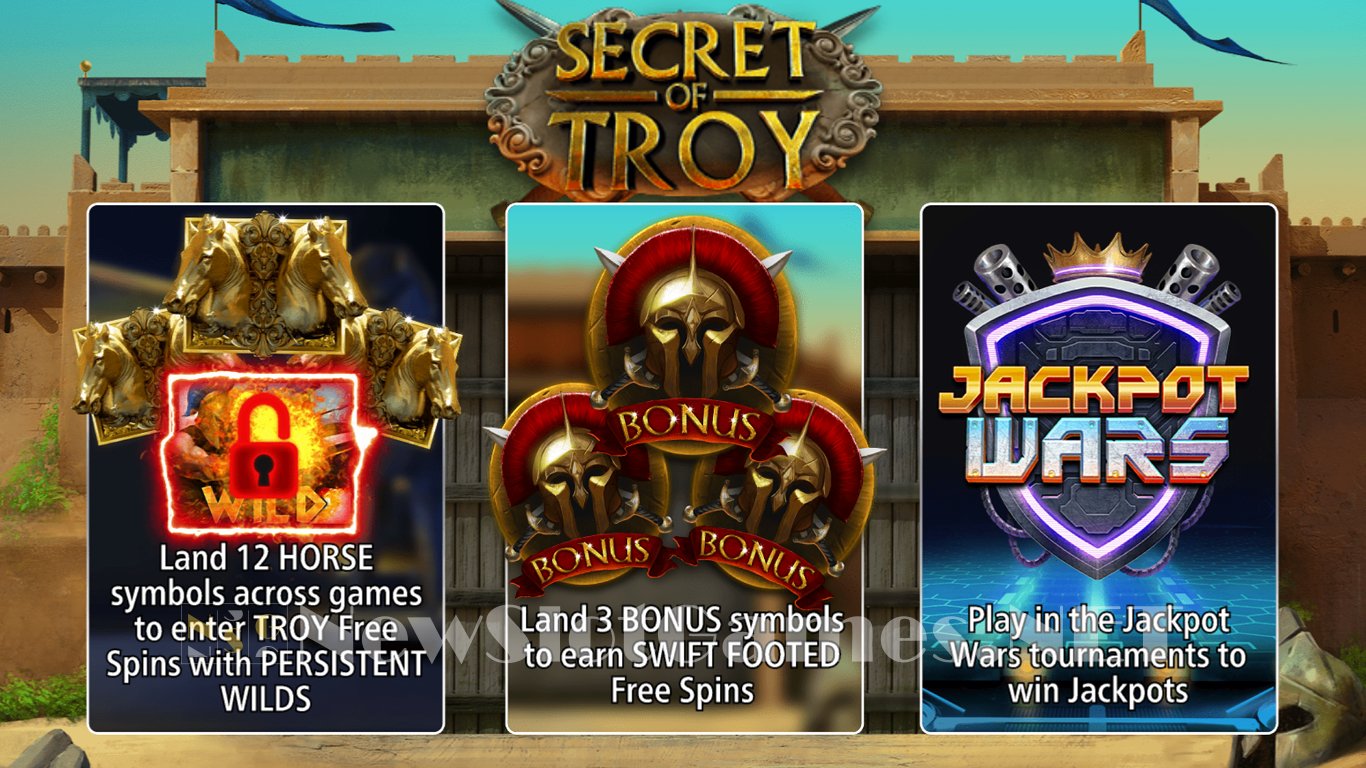 Secret of Troy Slot Demo Image