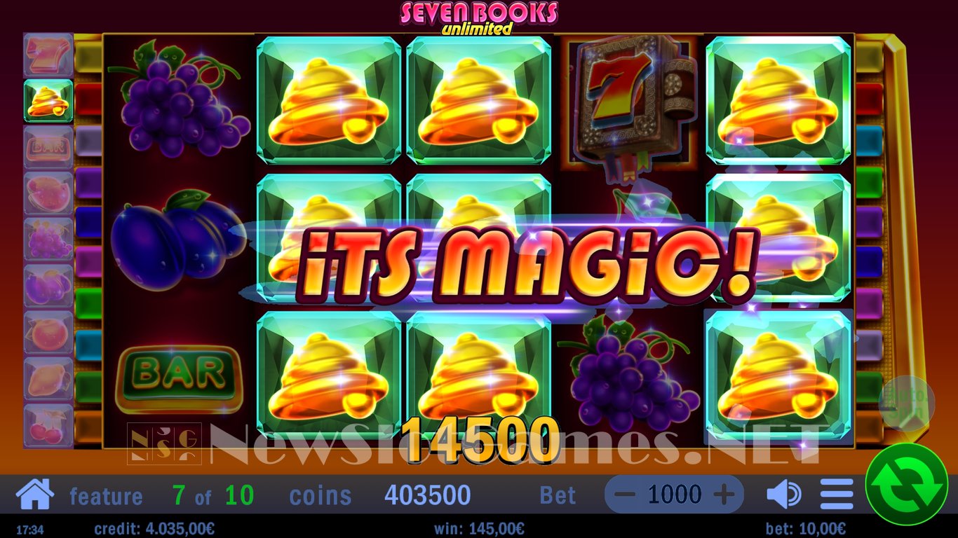 Seven Books Unlimited Slot Slot Image in Demo - pic. 15
