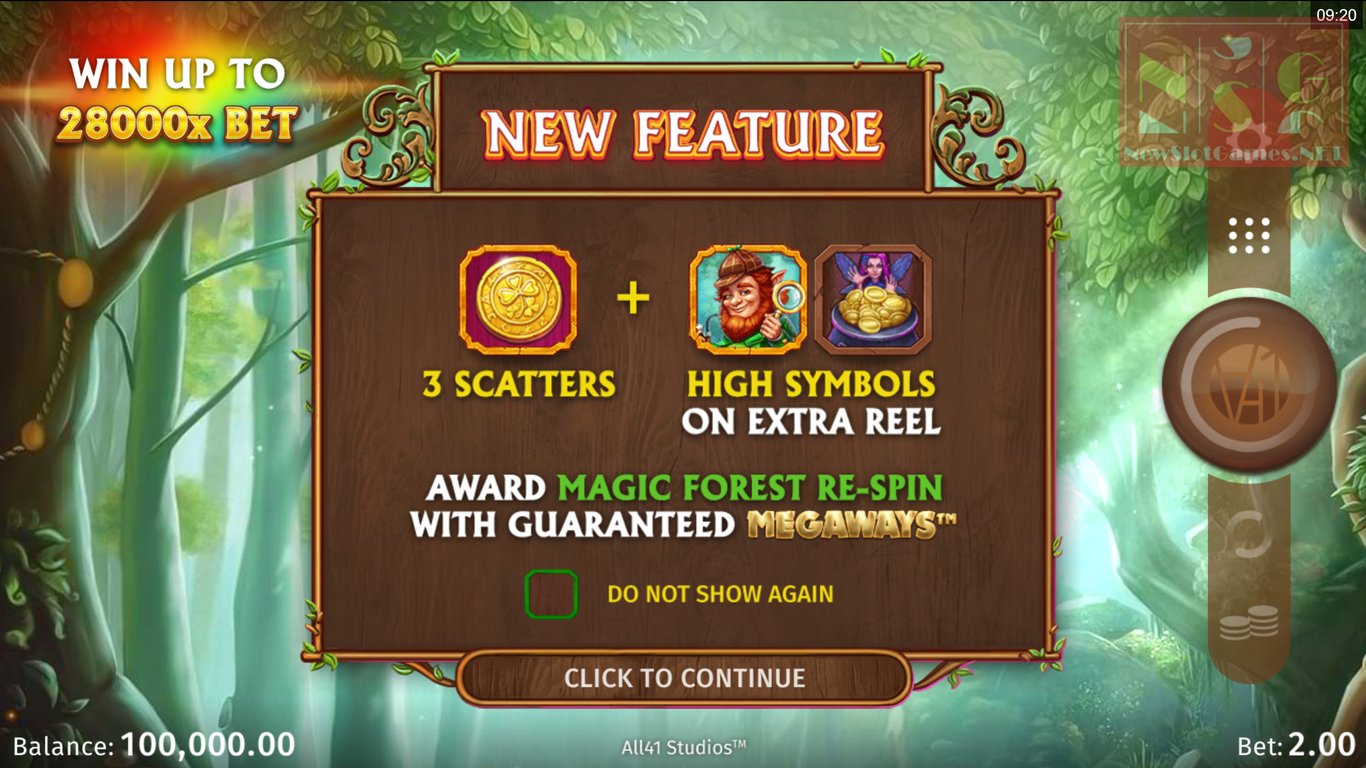 Shamrock Holmes Megaways Slot Demo Image