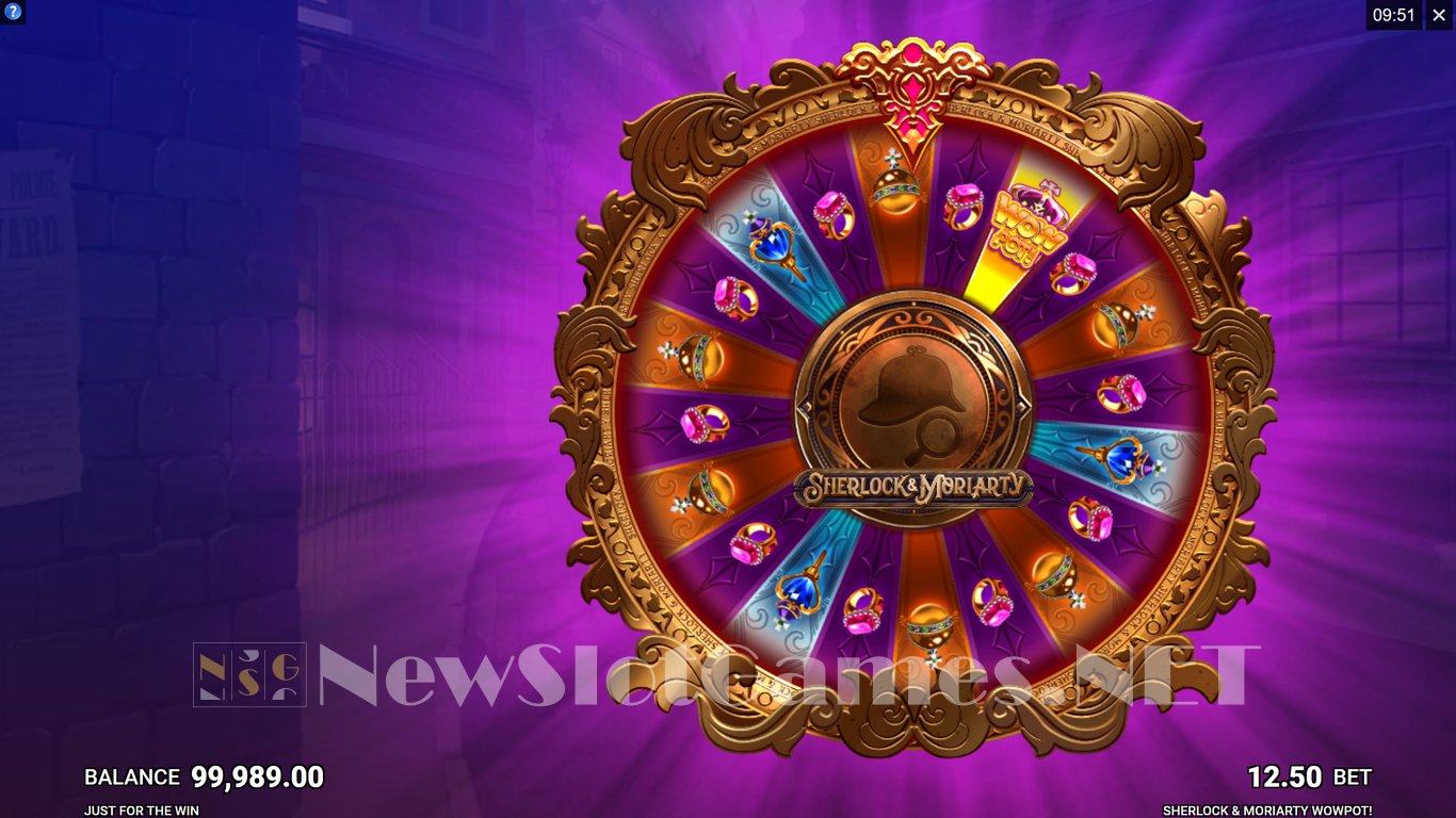 Sherlock and Moriarty WowPot Slot Slot Image in Demo - pic. 3