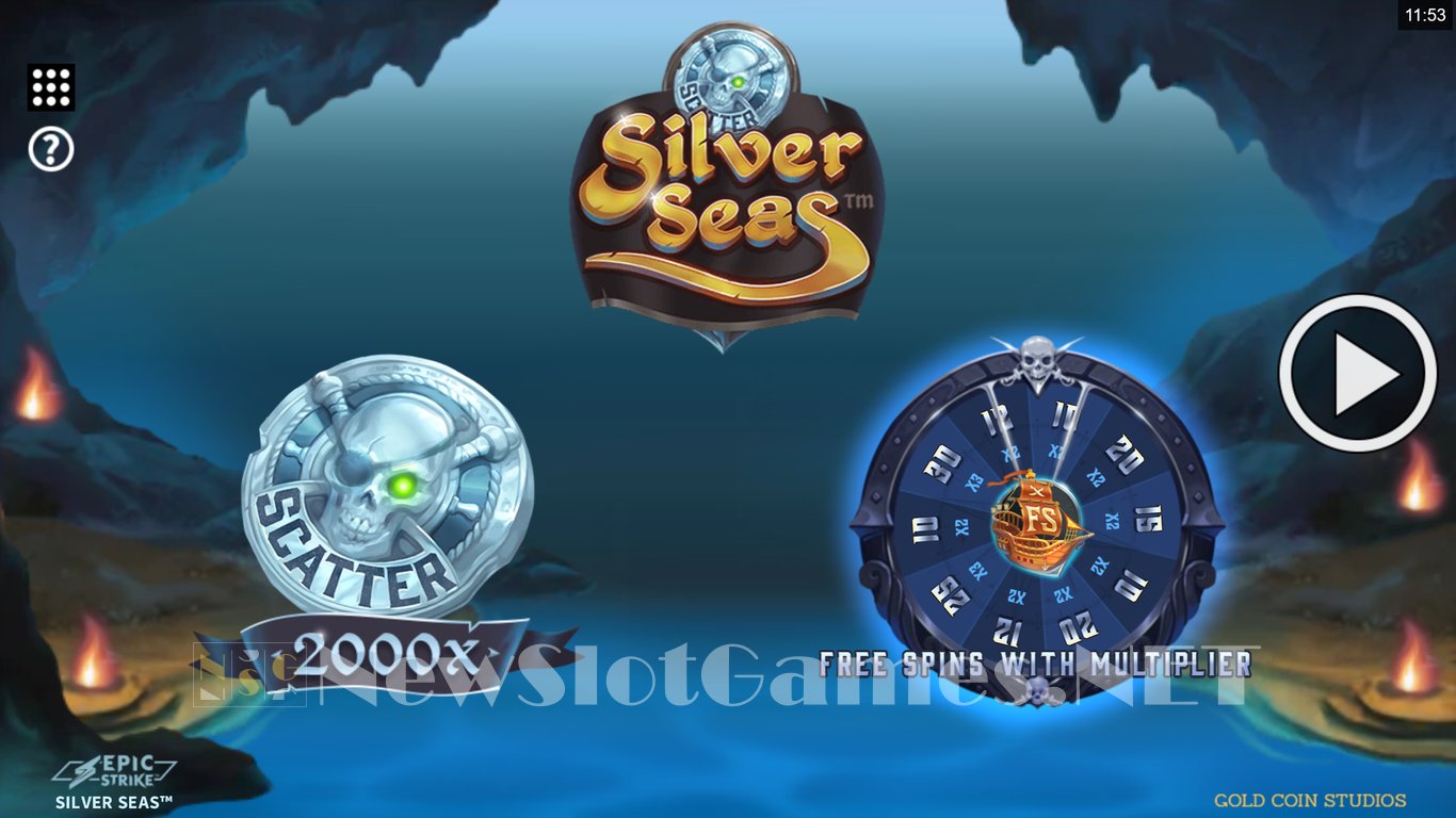 Silver Seas Slot Demo Image