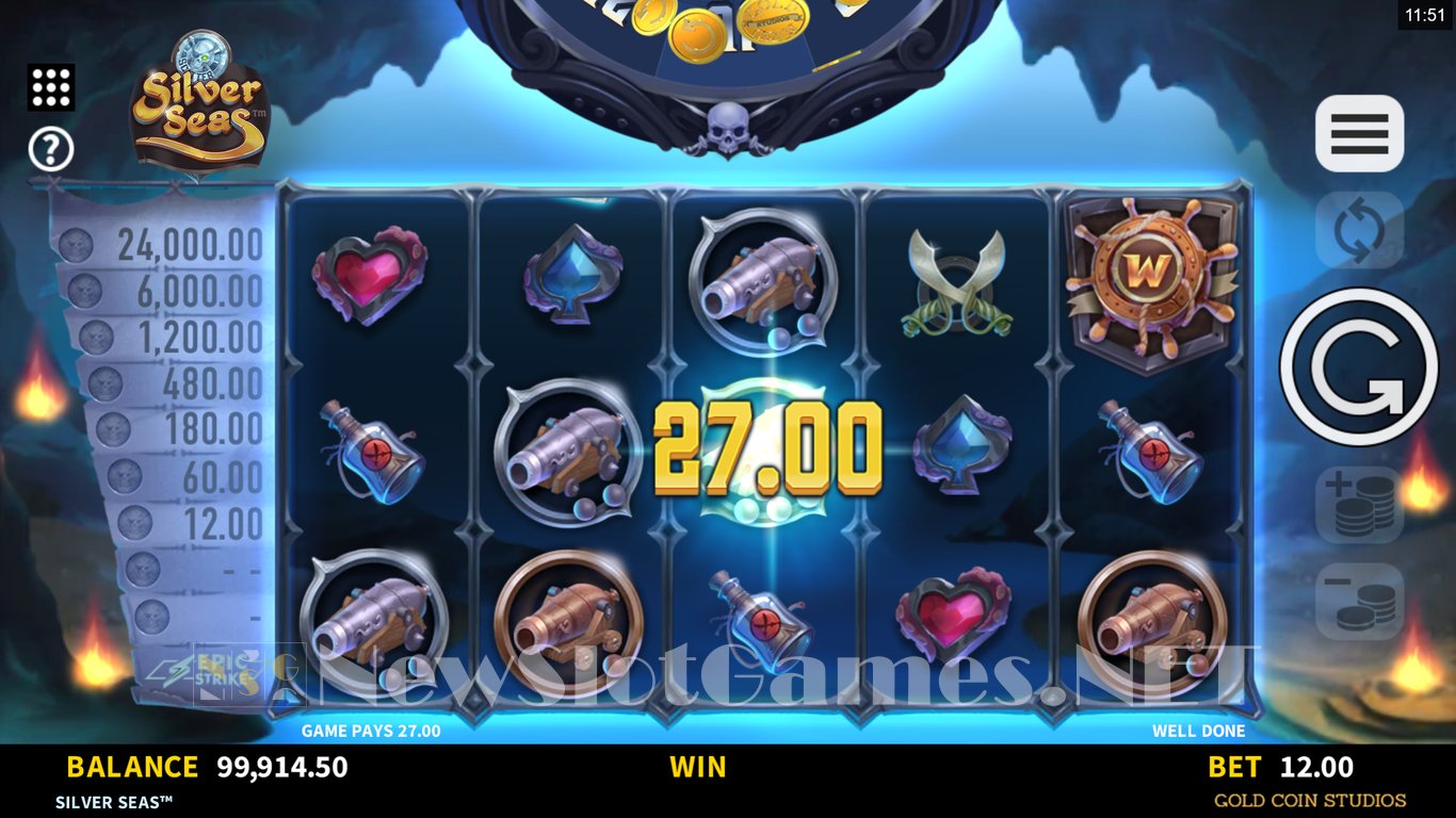 Silver Seas Slot Slot Image in Demo - pic. 3