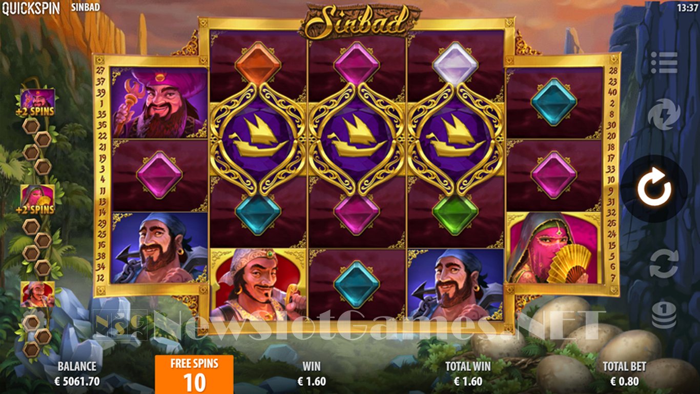 Sinbad Slot Slot Image in Demo - pic. 2