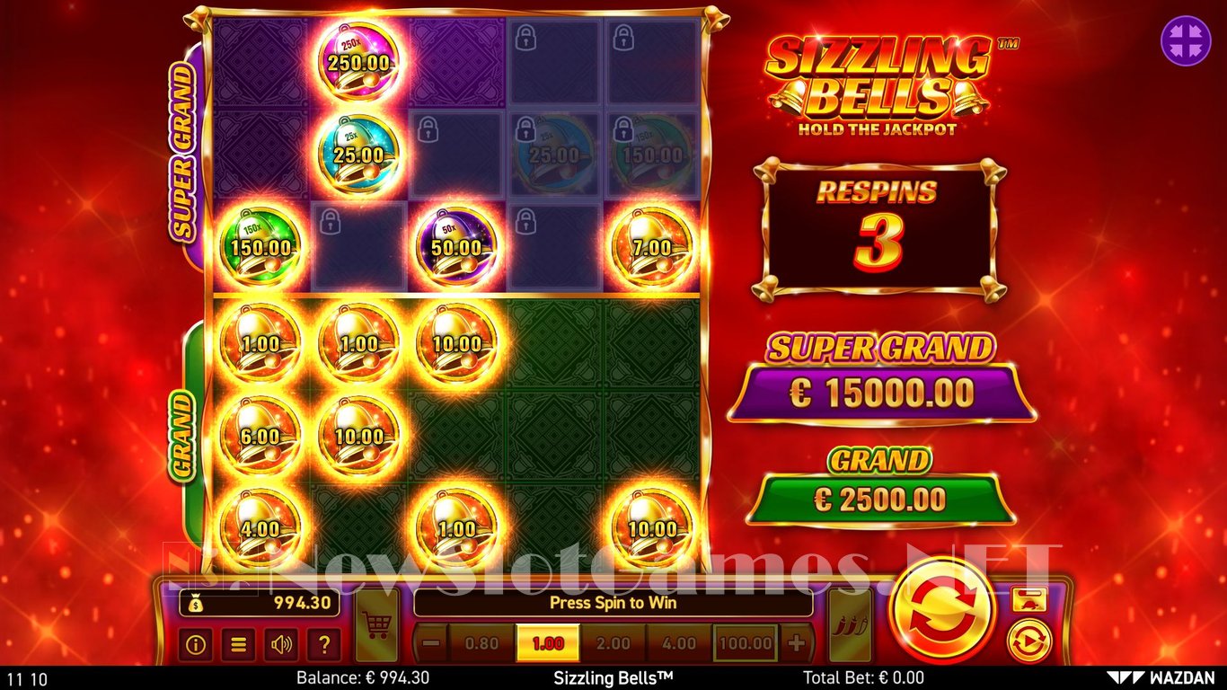 Sizzling Bells™ Slot Slot Image in Demo - pic. 6