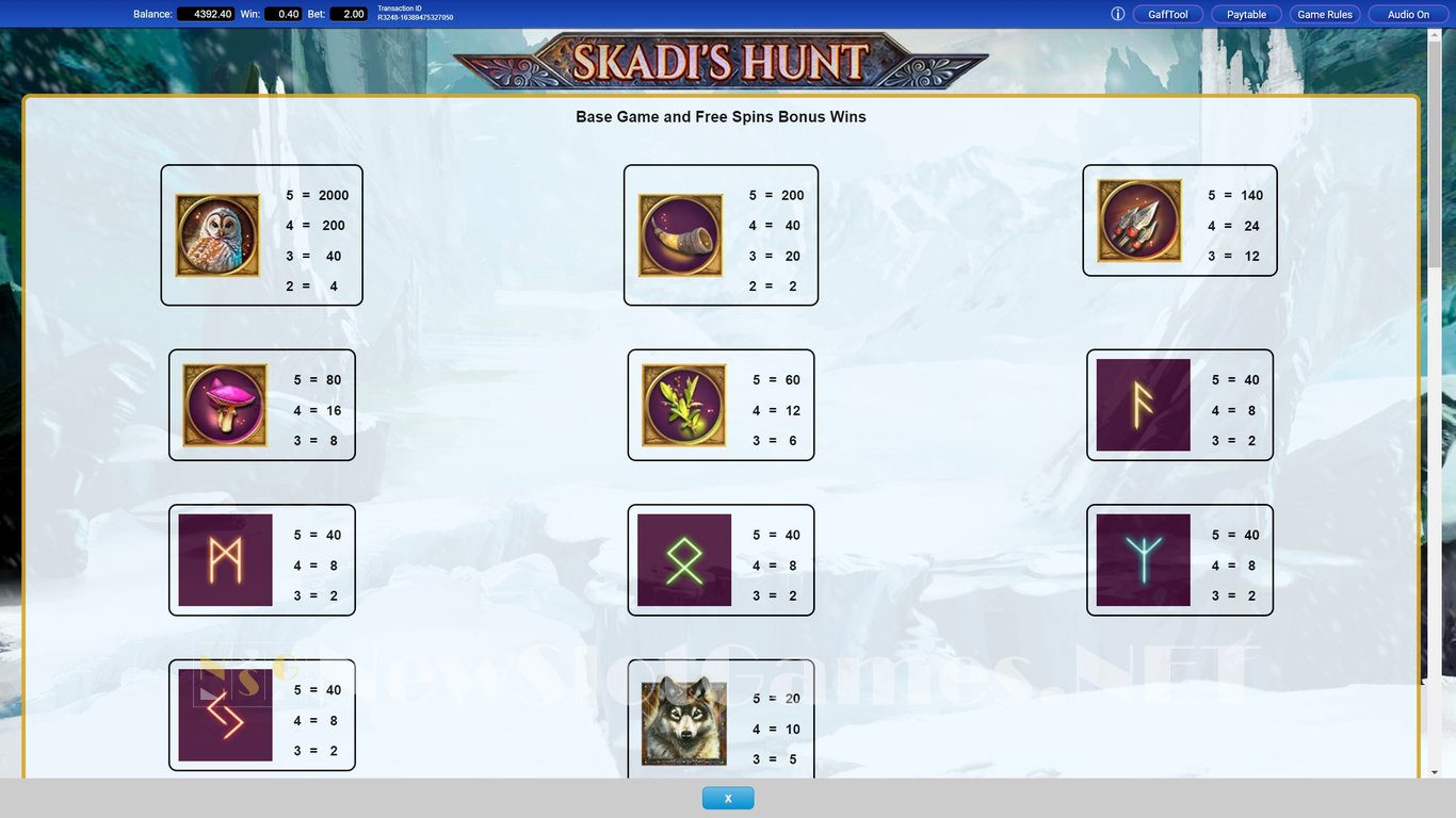 Skadi’s Hunt Slot Slot Image in Demo - pic. 4