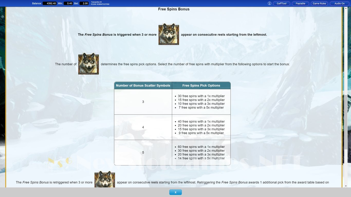 Skadi’s Hunt Slot Slot Image in Demo - pic. 5