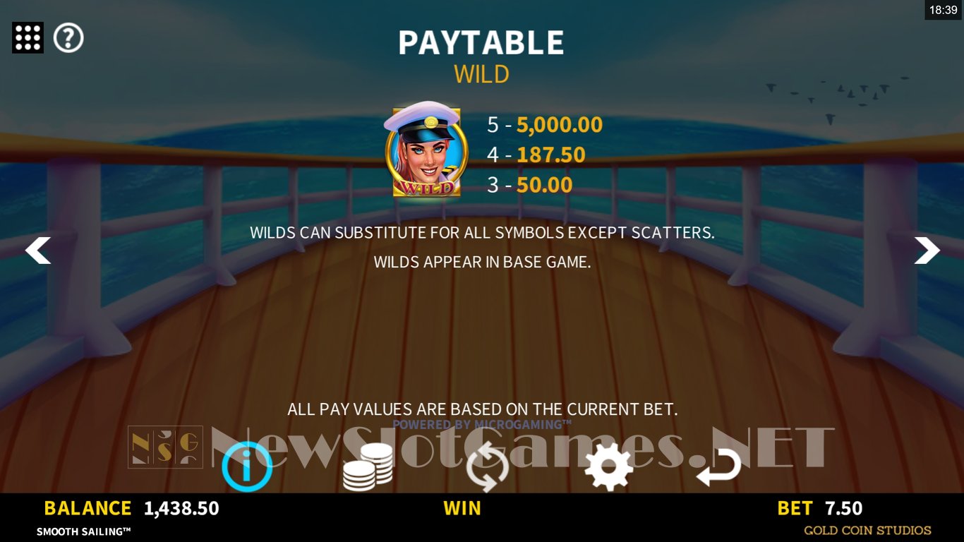 Smooth Sailing Slot Slot Image in Demo - pic. 11