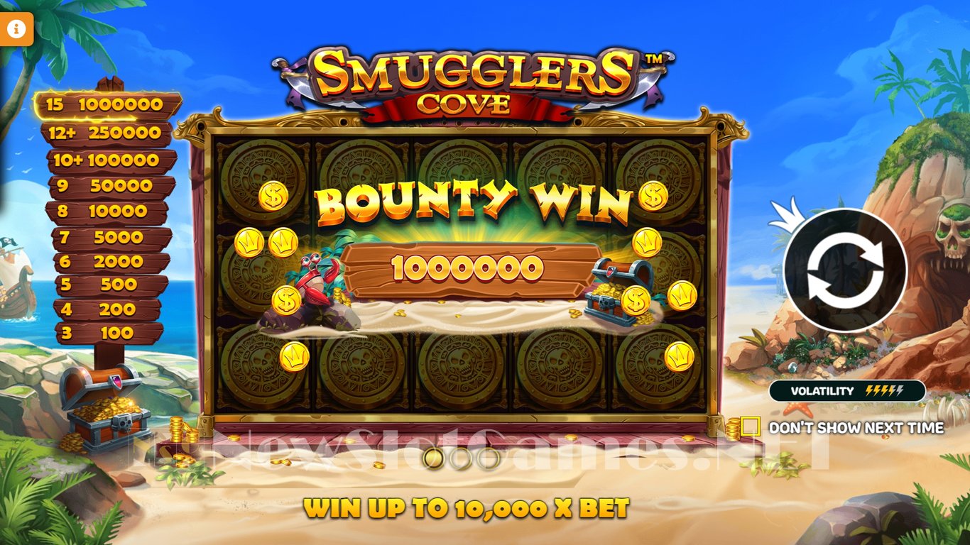 Smugglers Cove Slot Demo Image