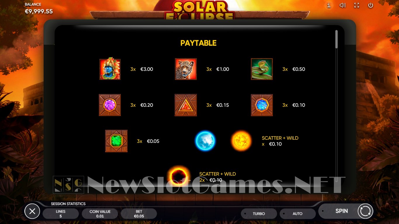 Solar Eclipse Slot Slot Image in Demo - pic. 4