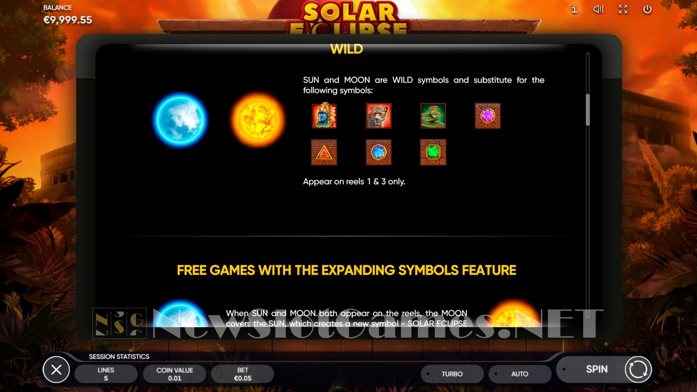 Solar Eclipse Slot Slot Image in Demo - pic. 5