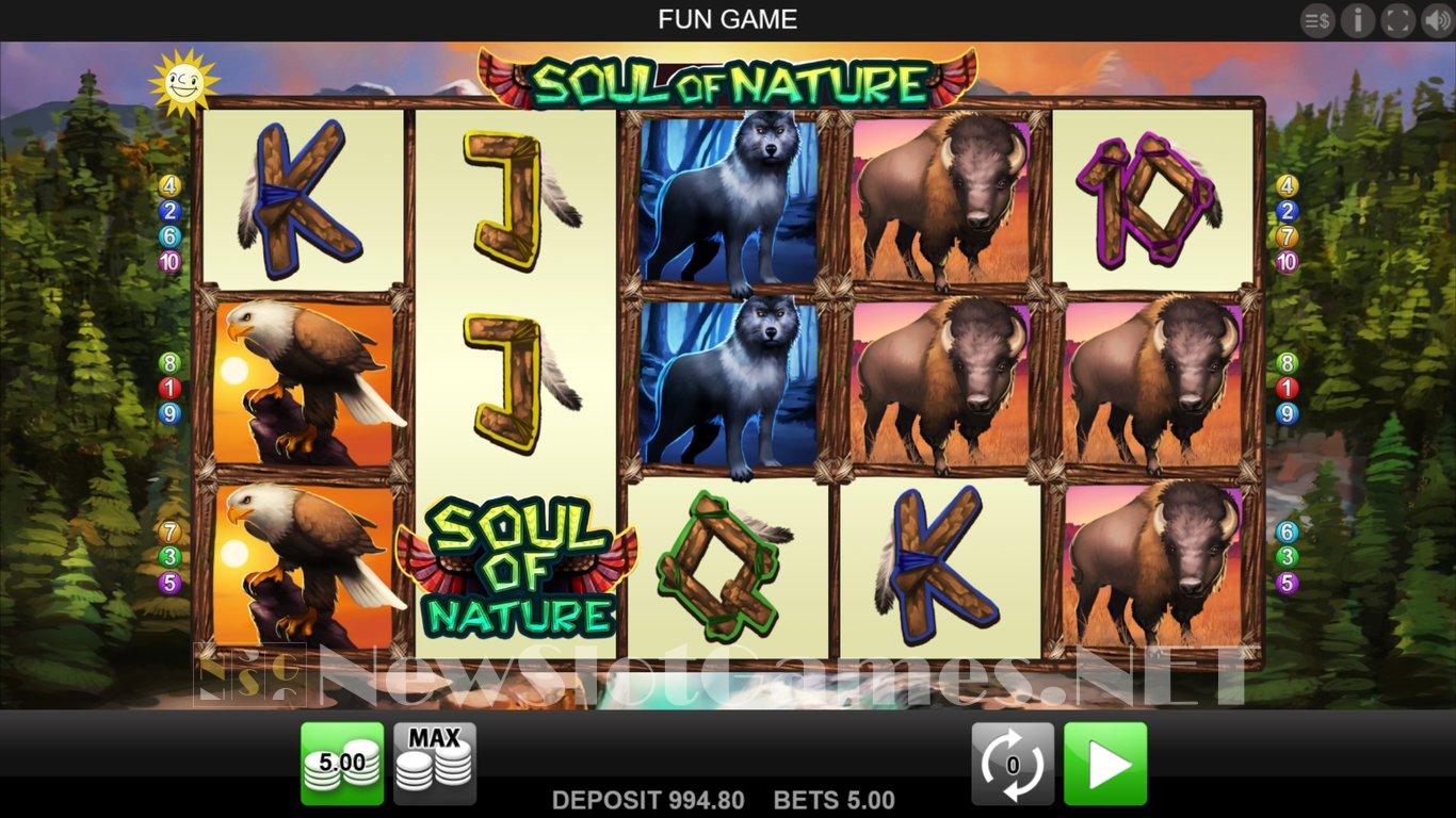 Soul of Nature Slot Demo Image