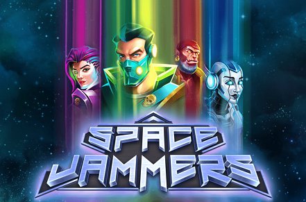 Space Jammers Slot Logo
