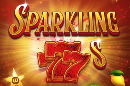 Sparkling 777s Slot Logo