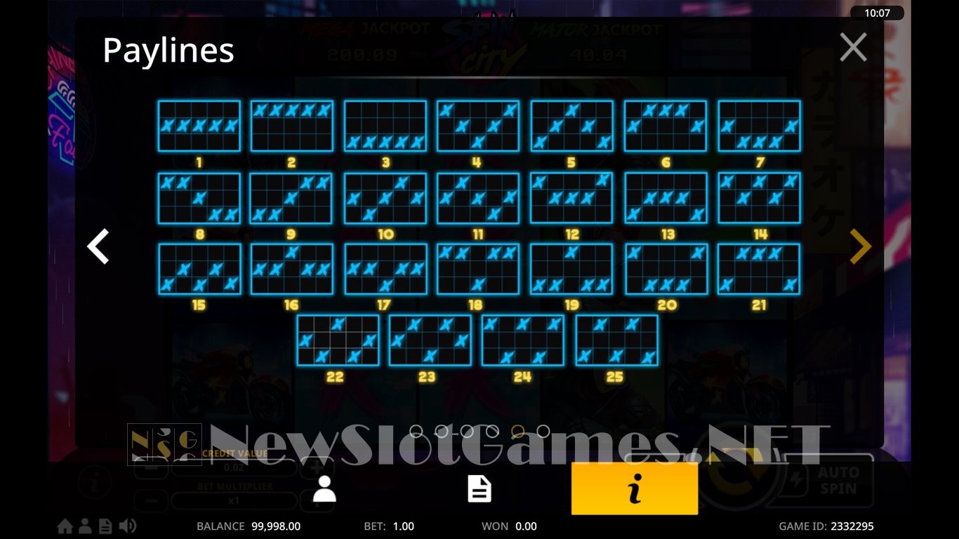 Spin City Slot Slot Image in Demo - pic. 7