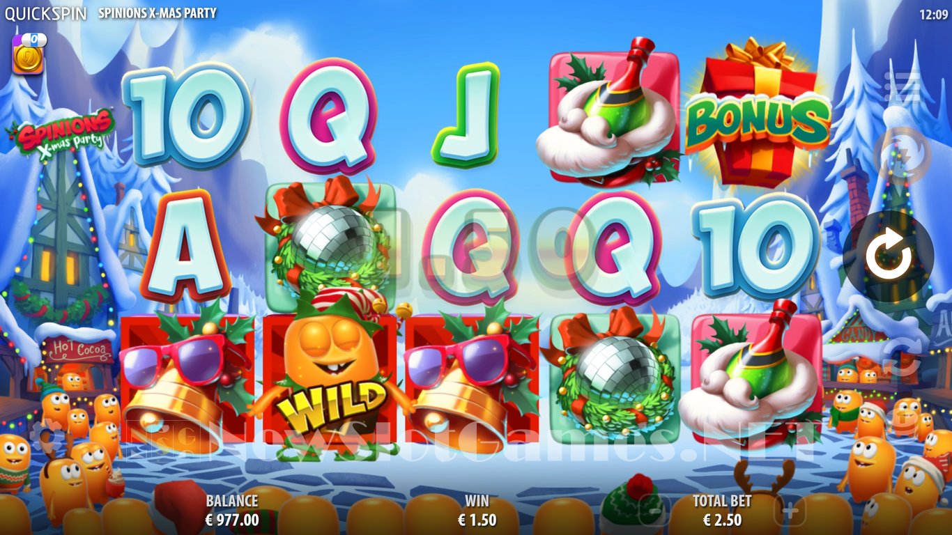 Spinions Christmas Party Slot Slot Image in Demo - pic. 11